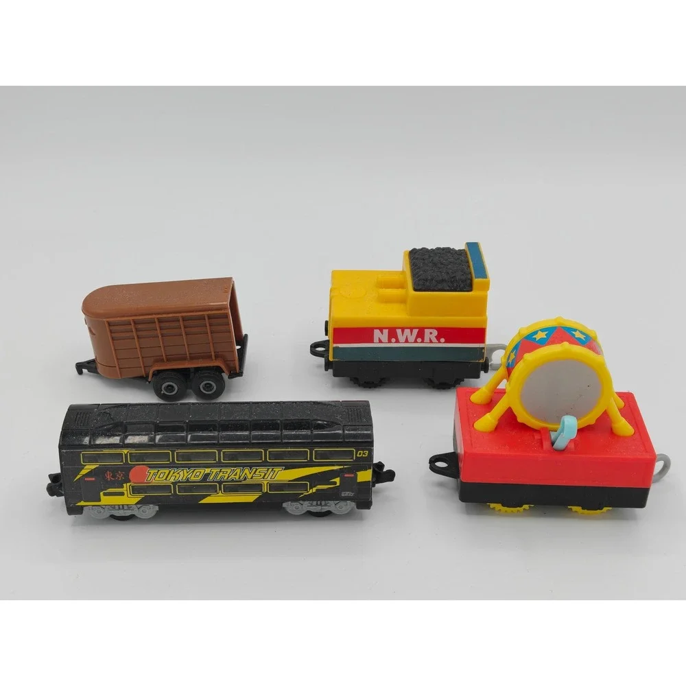 Thomas‎ & Friends TrackMaster Train Lot Tokyo Transit NWR Tender Drum Car 4pc